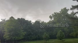 Severe Thunderstorm in Roanoke VA, USA