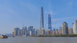 China: Sun Hung Kai Properties Binjiang Triumphal Arch Building in Shanghai