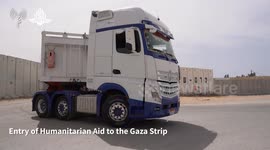 Palestine: 360 humanitarian aid trucks entered the Gaza Strip today following security checks