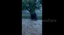 Hellacious hail hammers St. Louis during powerful storm