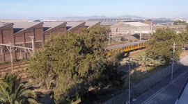 South Africa: The Metrorail Train in Cape Town