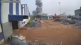 India: Officials rescue 7 people after massive explosion at gunpowder factory