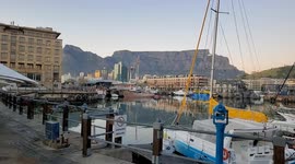 South Africa: Table Mountain Harbour in Cape Town