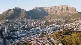 South Africa: Cape Town aerial footage