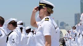 U.S. Los Angeles 6th Street bridge draws hundreds of sailors on memorial day