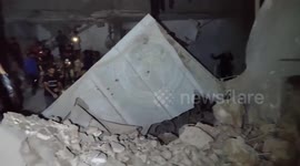 Palestine: Civil Defense teams attempting to pull out casualties in eastern Gaza City