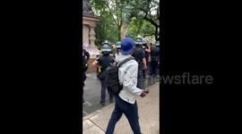 USA: Protest for Rafah in New York