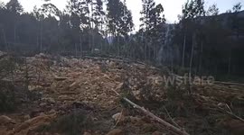Papua New Guinea: Rescue efforts at landslide site face significant challenges