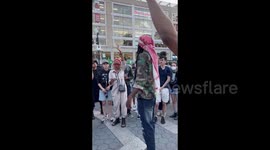 USA: Protest for George Floyd 4 Years Later in New York