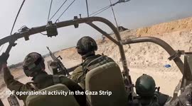 Palestine: IDF operational activity continues throughout the Gaza Strip