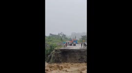 Cyclone Remal: Assam's Haflong-Silchar road severely damaged by heavy rainfall