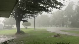 Severe Thunderstorm in Wood TX, USA
