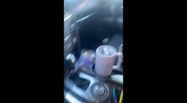 Kid hilariously mistakes mom's maxi pad for pampers in car