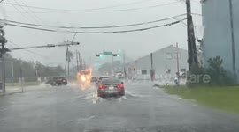 US: Severe Thunderstorms With Hurricane-Force Winds Causes Significant Flooding In Houston