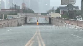 US: Severe Thunderstorms With Hurricane-Force Winds Causes Significant Flooding In Houston 2