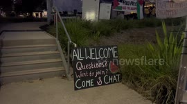Australian National University students agree to move pro-Palestine encampment