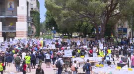 Academic workers at UC Los Angeles strike over university's handling of pro-Palestinian protests