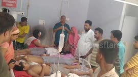 In Begusarai, Bihar about two dozen children became unconscious due to the scorching heat in different government schools on Northern India