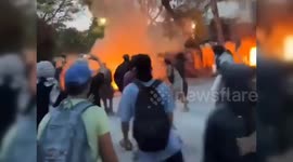 Mexico: Protesters Besiege Israeli Embassy In Mexico City
