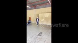 South Africa: Speaker Cllr, Mduduzi Mswati Nkosi casting his vote in Ward 09 in Emalahleni
