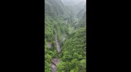 Mountain running race held in SW China