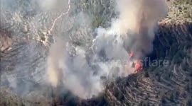 Spain: Emergency Teams Race Against Inferno Threatening Woodlands and Fields