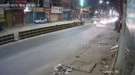 High-speed car hits scooter in Gurugram: Rider dragged 50 meters