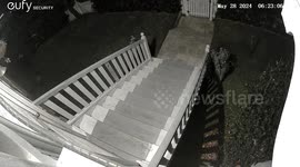 Man's attempt to unscrew security camera ends in balcony fall
