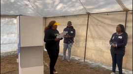 South Africa: Mpumalanga Premier Refilwe Mtshweni-Tsipane casts her vote