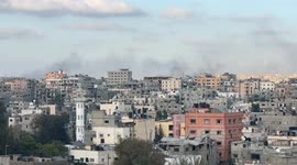 Gaza: Fires broke out in several places as a result of the ongoing Israeli bombing of Gaza