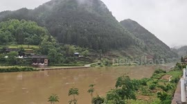China: Storm Hit Guizhou