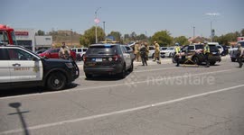 USA: LASD Deputy Injured in Rollover Crash in Santa Clarita