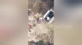India: 21 passanger died, A bus met with an accident on Jammu Rajouri Poonch national highway , Many injured