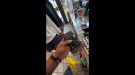 Vigilant shopper discovers credit card skimmer in the US