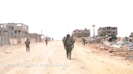 Palestine: Activity of the 12th brigade in Rafah