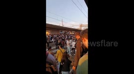 Italy: Pro-Palestinian Protesters Block Train Station In Bologna