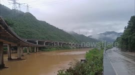 China: Flooding in Qingyuan