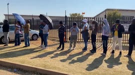 South Africa: 2024 General Election – Long Queues Formed Outside Polling Stations