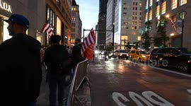 USA: Trump Supporters Gather On 5th Avenue After Guilty Verdict