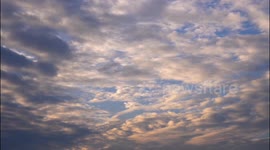 China: Clouds Block The Sun at Sunrise in Yichang