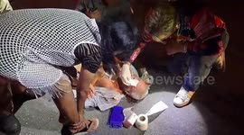 British tourist hit by car during fight in Pattaya