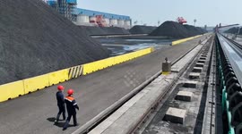 China's largest water port for coal working towards zero carbon emissions