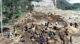 UN warns of disease threat in Papua New Guinea after deadly landslide