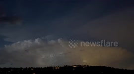 Supercell spotlight: Evergreen's view of Brighton's storm