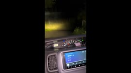 Nighttime roll: car crash in Osaka