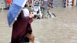 Bangladesh: Flooding has occured in the most areas of Chittahong city due to the impact of Cyclone Rimal