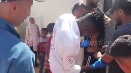 Palestine: Gaza Medics Transport Injured To Hospital