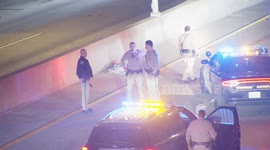 USA: CHP Investigates Pedestrian Fatal Hit and Run on 101 Freeway in Los Angeles
