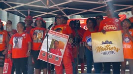 Gun violence prevention demonstrators rally in New York City