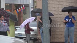 Heavy Rain and Flooding Paducah, Kentucky